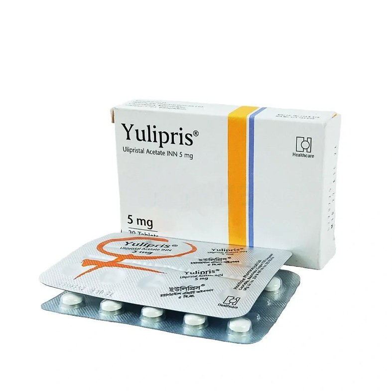 Yulipris Tablet 5 mg (Ulipristal Acetate 5mg)