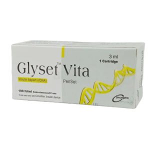 Glyset Vita Injection (Insulin Aspart [Protamine Crystallised] 100 IU/ml)