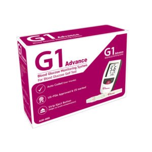 G1 Advance Glucometer (Blood glucose monitoring device)
