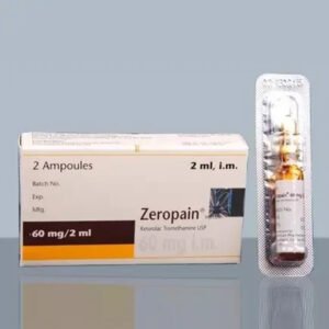 Zeropain Injection 60 mg/2 ml (Ketorolac Tromethamine 60 mg/2 ml)