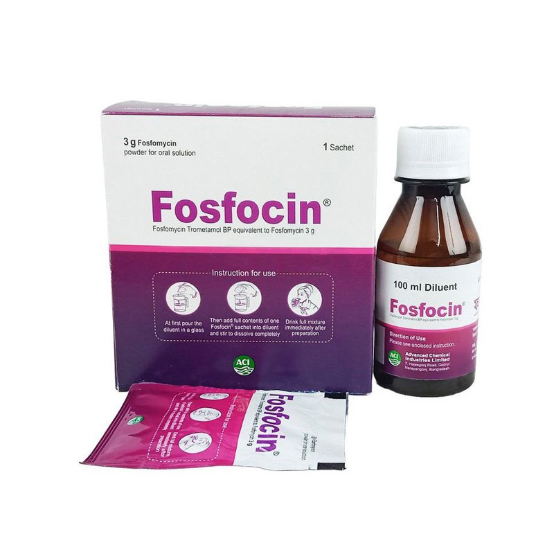 Fosfogen Powder 3 gm/sachet (Fosfomycin Trometamol)