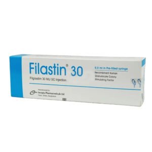 Filastin Injection (Filgrastim  300 mcg/0.5 ml)