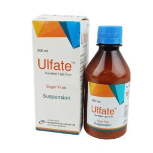Ulfate 200ml Suspension (Sucralfate 1 gm/5 ml)
