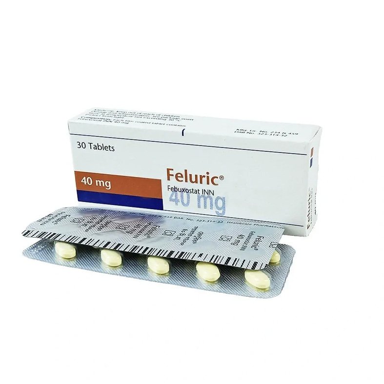 Feluric Tablet 40 mg (Febuxostat)