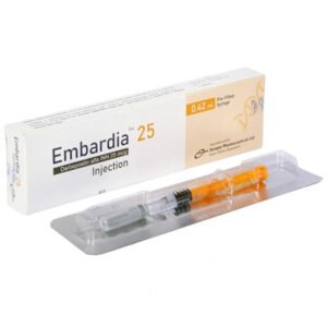Embardia Injection (Darbepoetin Alfa 25 mcg/0.42 ml)