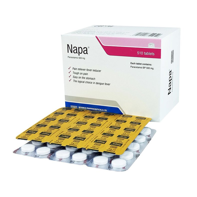 Napa 500mg Tablet (Paracetamol 500 mg)