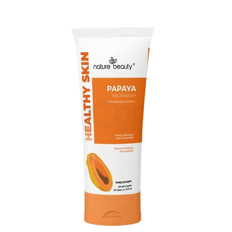 Nature Beauty Papaya Facewash 100ml