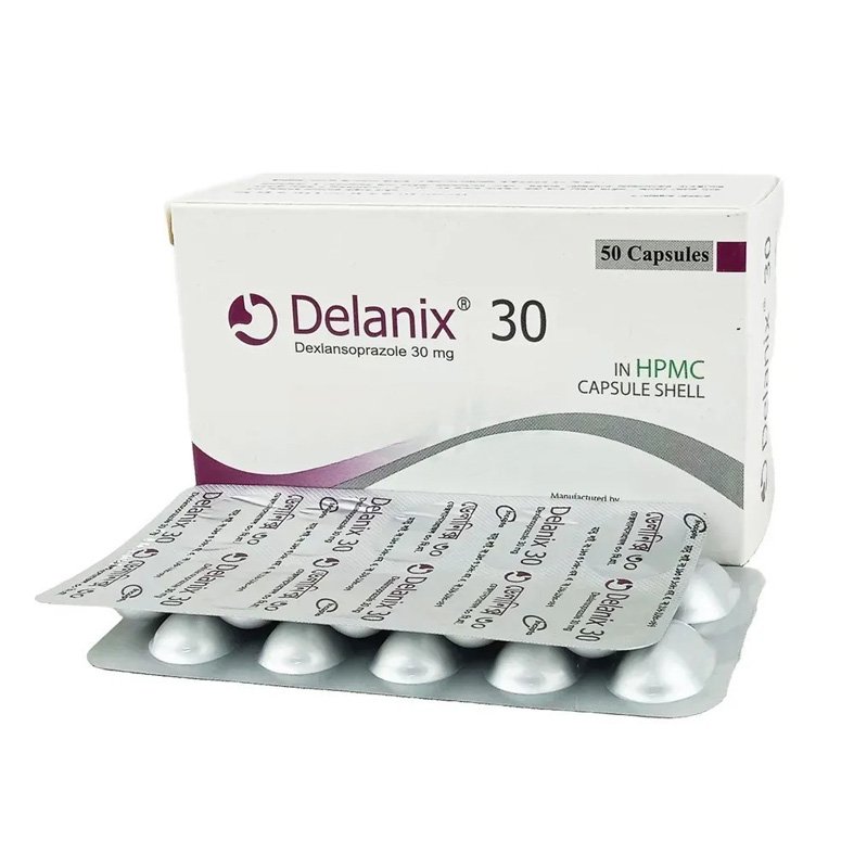 Delanix 30mg Capsule (Dexlansoprazole 30mg)