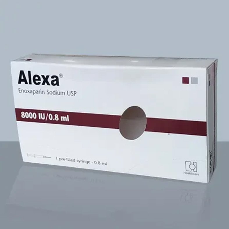 Alexa Injection 8000 Anti-Xa IU/0.8 ml (Enoxaparin Sodium)