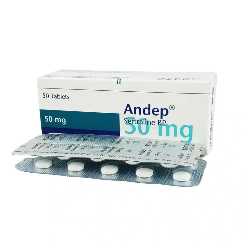 Andep Tablet 50 mg (Sertraline Hydrochloride)