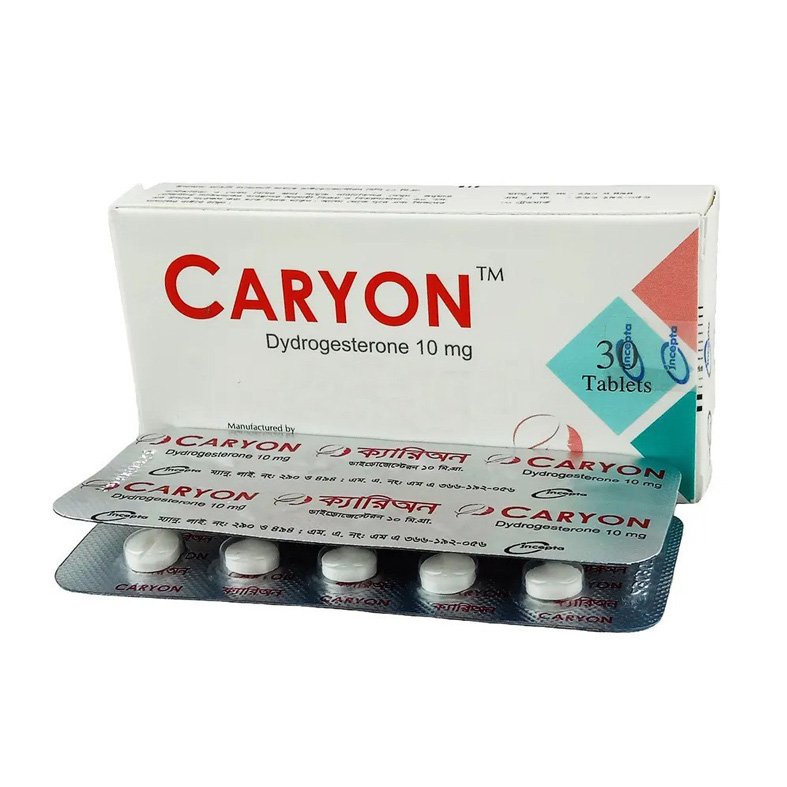 Caryon 10mg Tablet (Dydrogesterone 10mg)