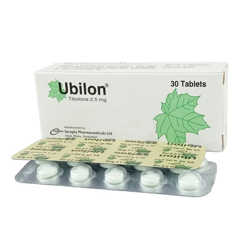 Ubilon Tablet (Tibolone 2.5 mg)
