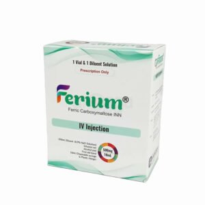 Ferium Injection 500 mg/10 ml – Ferric Carboxymaltose