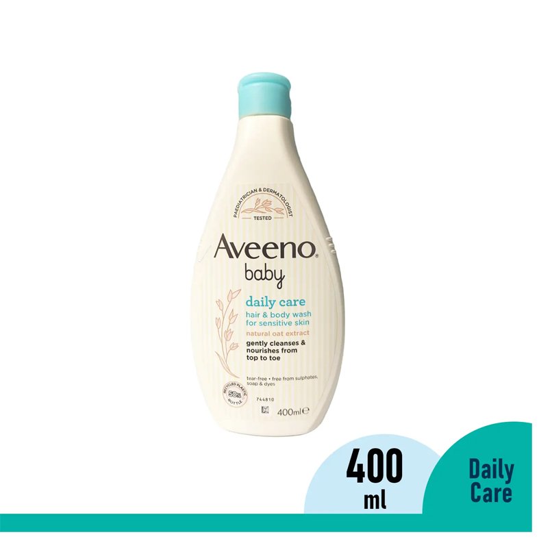 Aveeno Baby Daily Care Hair and Body Wash For Sensitive Skin 400ml