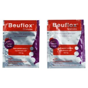 Beuflox Powder (Ciprofloxacin  125 mg/sachet)