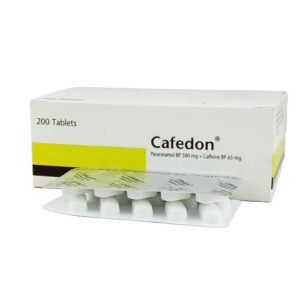 Cafedon Tablet 500 mg + 65 mg (Paracetamol + Caffeine)