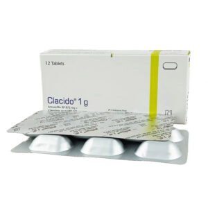 Clacido Tablet 875 mg + 125 mg (Amoxicillin + Clavulanic Acid)