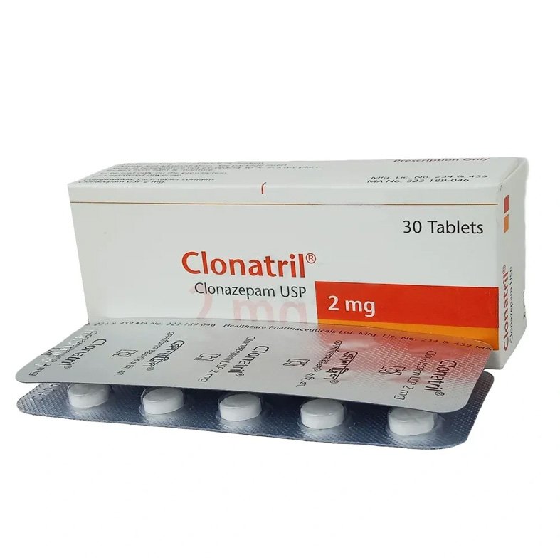 Clonatril Tablet 2 mg (Clonazepam)