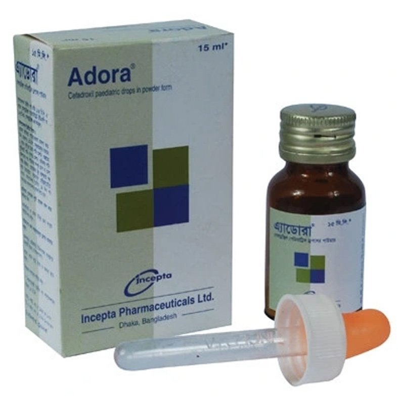 Adora Pediatric Drop (Cefadroxil Monohydrate 125 mg/1.25 ml)