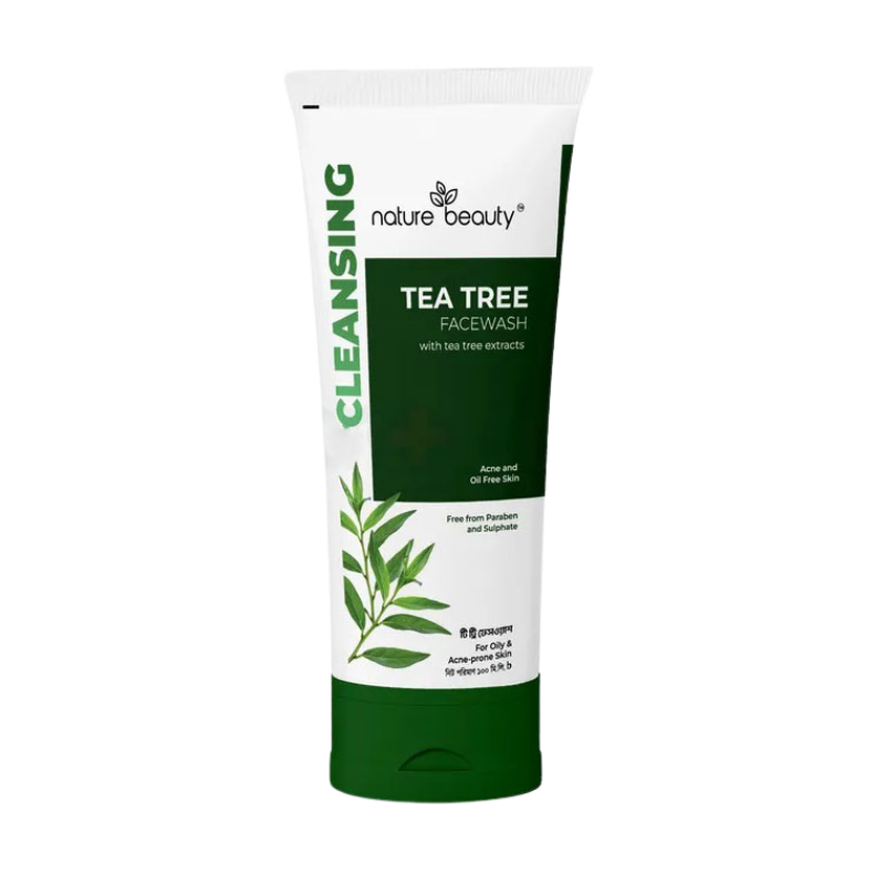 Nature Beauty Tea Tree Face Wash (B1G1) 150ml