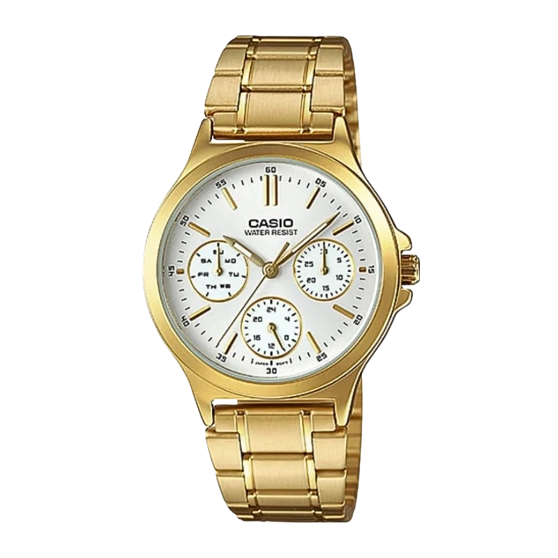 Casio Multifunction Watch For Women - LTP V300G-7AUDF