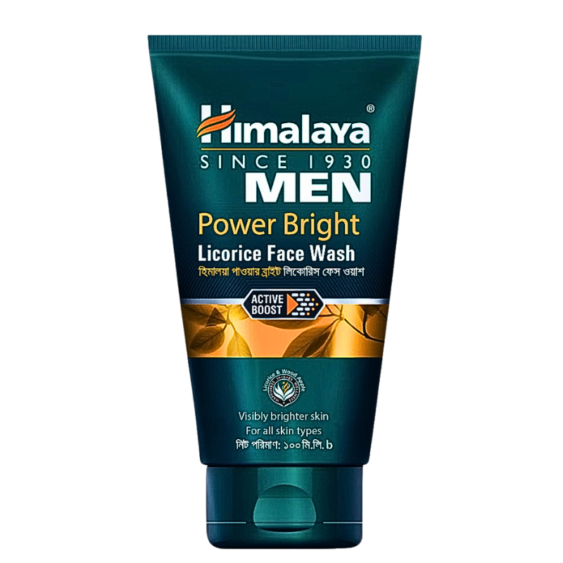Himalaya Men Power Bright Licorice Face Wash 100ml