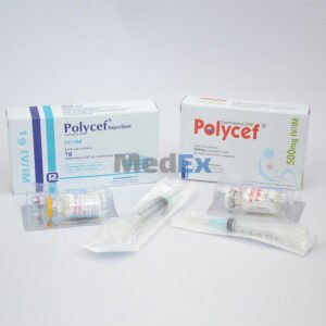 Polycef Injection 1 gm/vial – Cephradine