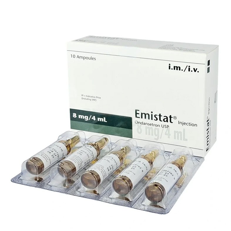 Emistat Injection 8 mg/4 ml (Ondansetron)