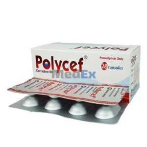 Polycef Capsule 500 mg (Cephradine 500mg)