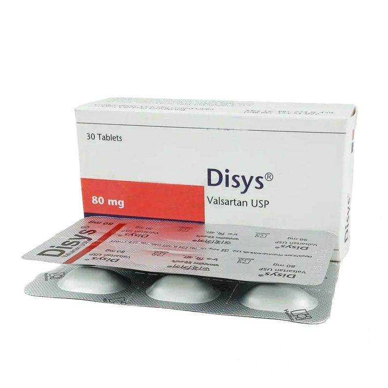 Disys Tablet 80 mg (Valsartan)