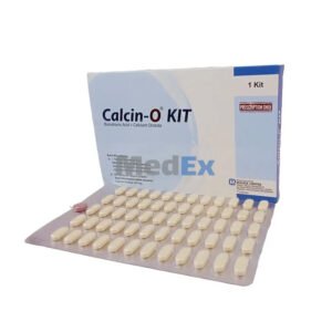 Calcin-O Kit Tablet 150 mg & 400 mg – Ibandronic Acid & Calcium Orotate (1 & 60) tablet kit