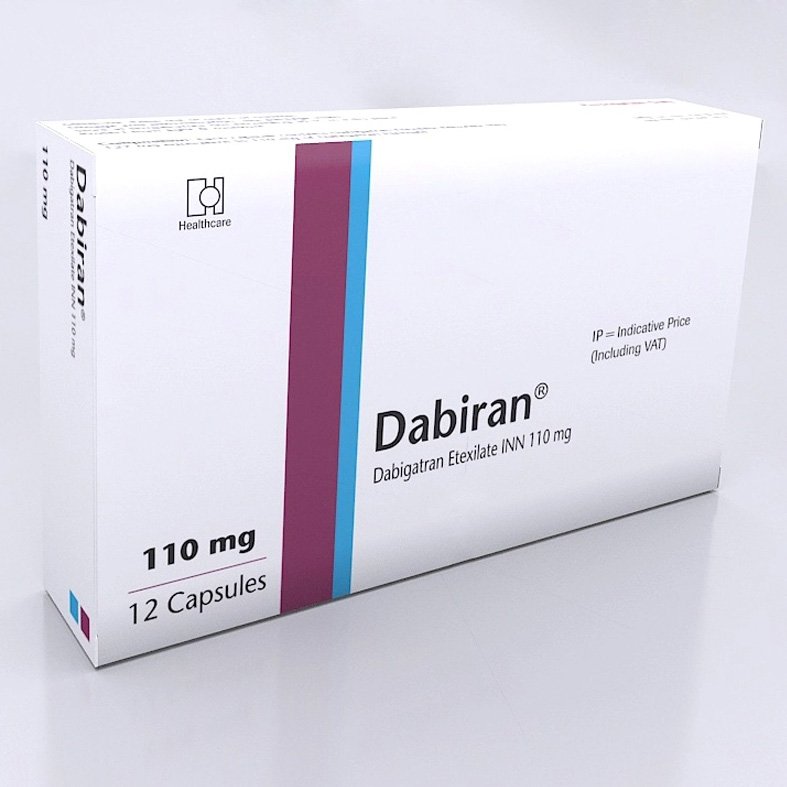 Dabiran Capsule 110 mg (Dabigatran Etexilate Mesylate)