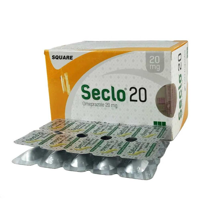 Seclo 2omg Capsule (Omeprazole)