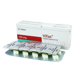 Vifas Tablet 120 mg (Fexofenadine Hydrochloride 120mg)
