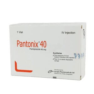 Pantonix IV Injection (Pantoprazole Injection – 40 mg)