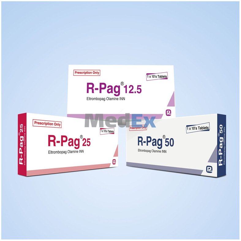 R-Pag Tablet 50 mg (Eltrombopag Olamine 50mg)