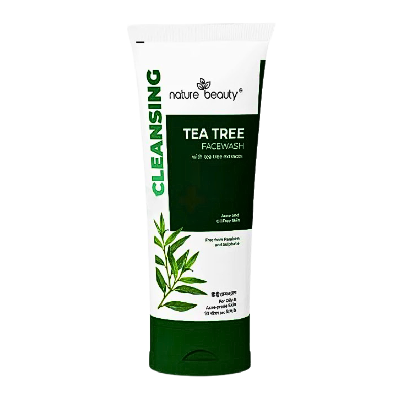 Nature Beauty Tea Tree Facewash 100ml