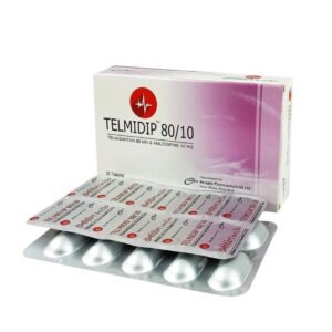 Telmidip Tablet (Amlodipine+Telmisartan 10mg+80 mg)