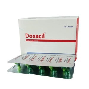 Doxacil Capsule 100mg  (Doxycycline Capsule – 100 mg)