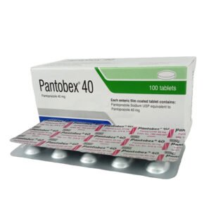Pantobex 40mg Tablet (Pantoprazole Sodium 40 mg)