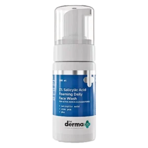 the derma co 1% Salicylic Acid Foaming Daily Face Wash 150ml