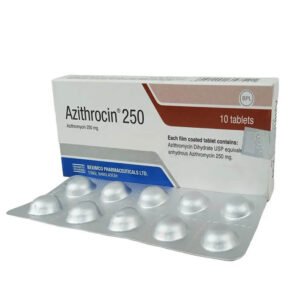 Azithrocin 250mg Tablet (Azithromycin Dihydrate 250 mg)