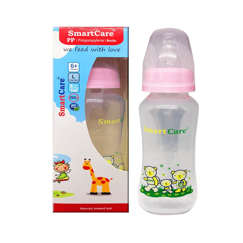 Smartcare Baby Feeding Bottle PP - (8oz)