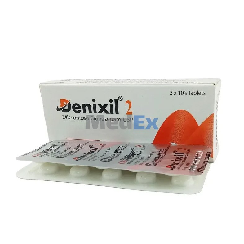 Denixil Tablet 2 mg (Clonazepam 2mg)