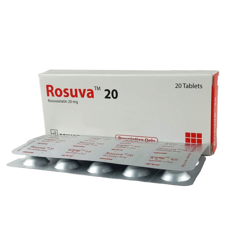 Rosuva Tablet 20mg Tablet (Rosuvastatin Calcium20 mg )