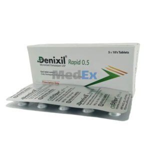 Denixil Rapid Tablet 0.5 mg (Clonazepam 0.5mg)