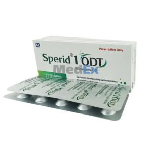 Sperid ODT Tablet 1mg (Risperidone 1mg)
