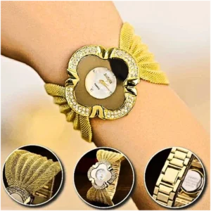 Butterfly Gold/Silver Watch For Women