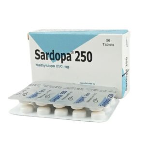 Sardopa 250mg Tablet (Methyldopa 250mg)