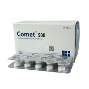 Comet Tablet 500mg (Metformin Hydrochloride 500 mg)